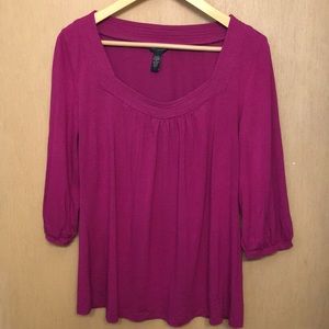 Banana Republic 3/4 sleeve shirt